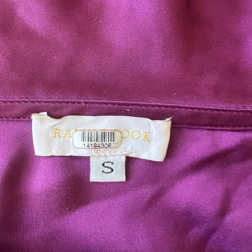 RAMY BROOK Women's Sammy Off-The-Shoulder Top Size S In Mulberry - Picture 11 of 13